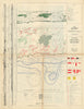 Western Okinawa Beaches—Red/Blue/Yellow—Sobe—Top Secret US Navy assault map 1945