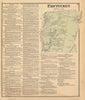 Pawtucket — Rhode Island town map & business directory — Daniel G. Beers 1870