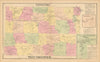 Coventry & West Greenwich—Rhode Island town—landownership map—Daniel Beers 1870