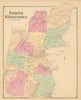 North Kingstown — Rhode Island town & landownership map — Daniel G. Beers 1870