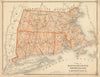 Massachusetts, Rhode Island & Connecticut — US state maps — F. W. Beers 1875