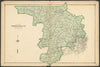 Middlesex County — Massachusetts county map — F. W. Beers 1875 old antique