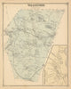 Westford & Forge Village — Massachusetts town plans — Frederick W Beers 1875 map