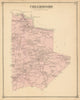 Chelmsford — Massachusetts town & land ownership plan — F. W. Beers 1875 map
