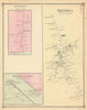 Billerica & Billerica Station — Massachusetts town plans — F. W. Beers 1875 map