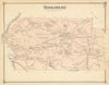 Tewksbury — Massachusetts town & land ownership plan — F. W. Beers 1875 map