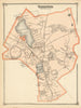 Wakefield — Massachusetts town & land ownership plan — F. W. Beers 1875 map