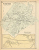 Concord & Westvale — Massachusetts town plans — Frederick W. Beers 1875 map