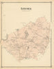 Lincoln — Massachusetts town & land ownership plan — Frederick W. Beers 1875 map