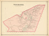 Winchester — Massachusetts town & land ownership plan — F. W. Beers 1875 map