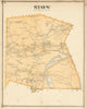 Stow — Massachusetts town & land ownership plan — Frederick W. Beers 1875 map