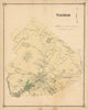 Waltham — Massachusetts town & land ownership plan — Frederick W. Beers 1875 map