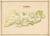 Watertown — Massachusetts town & land ownership plan — F. W. Beers 1875 map