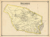 Belmont — Massachusetts town & land ownership plan — Frederick W. Beers 1875 map