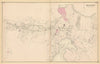 Arlington village—town centre & street plan—Massachusetts—F. W. Beers 1875 map