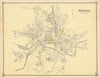 Hudson — village & street plan — Massachusetts — Frederick W. Beers 1875 map