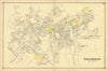 Marlborough village—town centre & street plan—Massachusetts—F. W. Beers 1875 map
