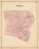 Framingham — Massachusetts town & land ownership plan — F. W. Beers 1875 map