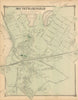 South Framingham — village & street plan — Massachusetts — F. W. Beers 1875 map