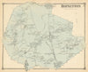 Hopkinton — Massachusetts town & land ownership plan — F. W. Beers 1875 map