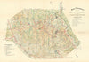 Montserrat mountain—Joan Cabeza topographical & walking map—Catalonia 1928