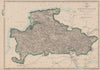 DEVONSHIRE NORTH. Ilfracombe Bideford Clovelly Lundy. Railways. WELLER 1862 map