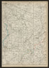 GREAT NORTHERN RAILWAY 2. Grantham to York, Leeds & Sheffield. WELLER 1862 map