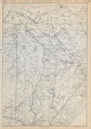 GREAT NORTHERN RAILWAY 3. Loop/Lincolnshire line. Peterborough. WELLER 1862 map