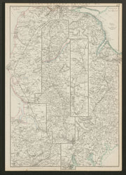 GREAT WESTERN RAILWAY 3. Bristol to Exeter, Plymouth & Yeovil. WELLER 1862 map