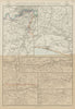 LONDON & BRIGHTON RAILWAY. Reigate Guildford Horsham Uckfield. WELLER 1862 map