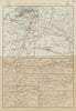 LONDON & BRIGHTON RAILWAY. Reigate Guildford Horsham Uckfield. WELLER 1862 map