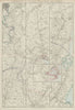 LONDON & SOUTH-WESTERN RAILWAY. Portsmouth Southampton Weymouth.WELLER 1862 map