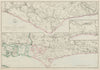 THE SOUTH COAST RAILWAY. Portsmouth to Brighton & Hastings. WELLER 1862 map