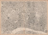 CASSELLS LONDON Central. Bloomsbury Covent Garden City Holborn. WELLER 1862 map