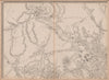 'CASSELLS LONDON NW Hampstead Camden St Johns Wood Belsize Park.WELLER 1862 map