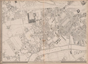 'CASSELLS LONDON SW Kensington Chelsea Belgravia. 1862 Expo. WELLER 1862 map
