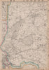NE LONDON/ESSEX Stratford Barking Romford Epping Waltham Abbey. WELLER 1862 map