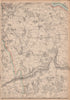 NW KENT/S LONDON. Greenwich Dartford Sevenoaks Bromley. WELLER 1862 old map