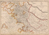 BRITISH INDIA. 'The North West Provinces & Oude'. Dehli. Nepal. WELLER 1862 map