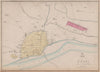 Town/city 'PLAN OF DELHI AND ITS ENVIRONS'. Cantonments. India. WELLER 1862 map