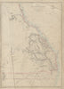'COLONY OF QUEENSLAND (AUSTRALIA)'. Current & 1850 NSW border. WELLER 1862 map