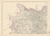 YORKSHIRE NORTH WEST. Harrogate Richmond Thirsk Middlesbrough. WELLER 1863 map