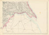 YORKSHIRE SOUTH EAST. Humber estuary. Hull York Grimsby. WELLER 1863 old map