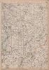 GREAT NORTHERN RAILWAY 2. Grantham to York, Leeds & Sheffield. WELLER 1864 map