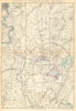LONDON & SOUTH-WESTERN RAILWAY. Portsmouth Southampton Weymouth.WELLER 1863 map