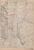 SOUTH EASTERN RAILWAY. Dover & Hastings Branches. Tunbridge. WELLER 1863 map