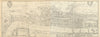 'London in the reign of Queen Elizabeth' after Agas' 1560 map. WELLER 1863