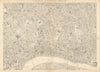 CASSELLS LONDON Central. Bloomsbury Covent Garden City Holborn. WELLER 1863 map