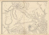 'CASSELLS LONDON NW Hampstead Camden St Johns Wood Belsize Park.WELLER 1863 map