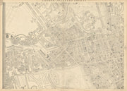 'CASSELLS LONDON W. Marylebone Bayswater Mayfair Fitzrovia. WELLER 1863 map